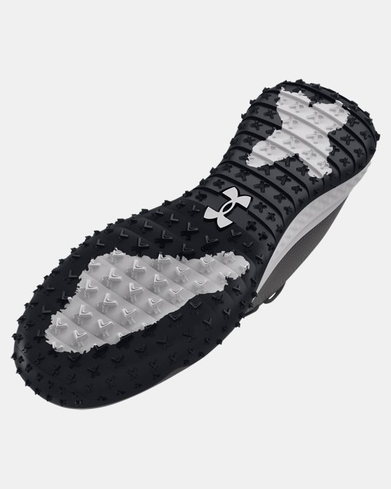 Unisex UA Shadow 2 Turf Football Shoes, Gray, pdpMainDesktop image number 4
